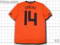 Holland 2010 Home #14 CRUIJFF　オランダ代表　ホーム　レジェンド：　ヨハン・クライフ