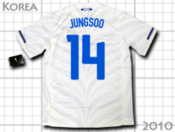 South Korea 2010 Away #14 LEE JUNSOO　韓国代表　アウェイ　李天秀