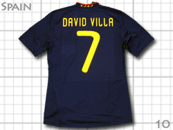 Spain 2010 Away #7 DAVID VILLA@XyC\@AEFC@_rhErW