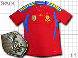 Spain 2010/2011 Home adidas V14921　スペイン代表　ワールドカップチャンピオン　ホーム