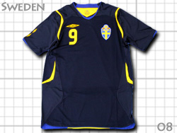 Sweden 2008 Away #9 LJUNGBERG スウェーデン代表　フレドリク・ユングベリ　清水エスパルス