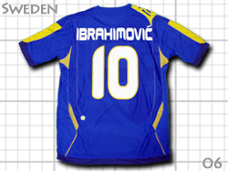 Sweden 2006 Away #10 IBRAHIMOVIC　スウェーデン代表　アウェイ　ズラタン・イブラヒモビッチ