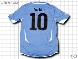 Uruguay 2010 Home #10 DIEGO FORLAN　ウルグアイ代表　ホーム　ディエゴ・フォルラン