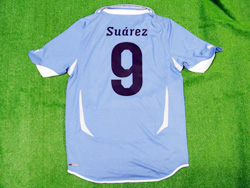 Uruguay 2010 Home #9 Suarez　ウルグアイ代表　ホーム　ルイス・スアレス