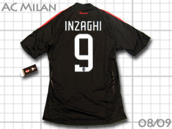 ACミラン 2008-2009 ユニフォームショップ AC Milan ロナウジーニョ 