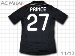 AC Milan 2011-2012 3rd #27 PRINCE adidas　ACミラン　サード　プリンス・ボアテング　アディダス v13433