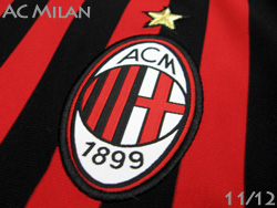 AC Milan 2011-2012 Home adidas　ACミラン　ホーム　アディダス　v13457