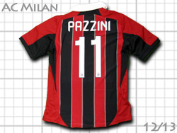 AC Milan home #11 PAZZINI 12/13 Adidas@AC~@z[@pbcB[j@AfB_X@X23680