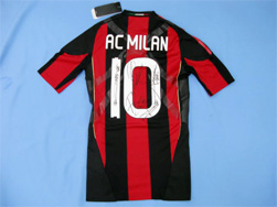 Acミラン 直筆サイン入り 10 11 ユニフォームショップ Ac Milan O K A