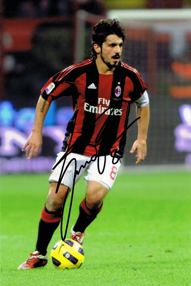 ACミラン 直筆サイン入りフォト AC Milan 2010-2011 イブラヒモビッチ