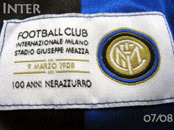 Inter Milan 2007/2008 100 years Infant　インテル　100周年記念モデル　インファント3点セット