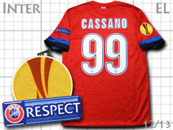 Inter milano Away #99 CASSANO 12/13 UEFA EUROPE LEAGUE NIKE@CeE~m@AgjIEJbT[m@AEFC@UEFA[bp[O@iCL@479320