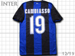 Inter milano home #19 CAMBIASSO 12/13 105years NIKE@CeE~m@JrAb\@z[@105NLO@iCL@479315