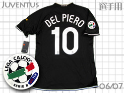 Juventus 2006-2007 Away SERIE B #10 DEL PIERO Players' Issued@xgX@fsG@ZGB@Idl