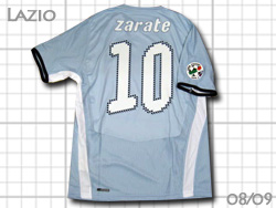 Lazio 2008-2009 Home #10 ZARATE@cBI@z[ Te