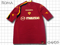 ASローマ 2004-2005 ユニフォームショップ AS Roma トッティ実着用