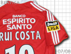 Benfica 2007-2008 Home #10 RUI COSTA last-model@xtBJ@z[@CERX^@ŏIf