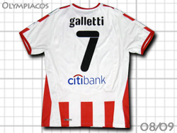 Olympiacos 2008-2009 Home #7 GALLETTI@IsARX@KWFeB